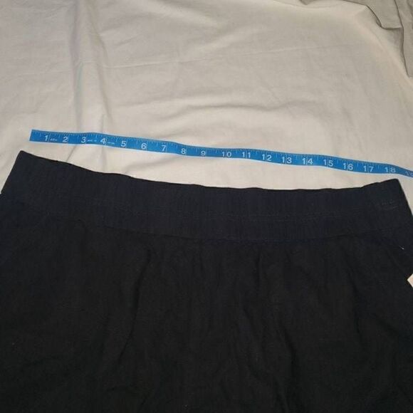 NWT May You Be Black Linen Casual Shorts XXL - Picture 4 of 8